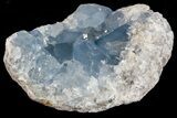 Sky Blue Celestine (Celestite) Crystal Geode - Madagascar #74695-1
